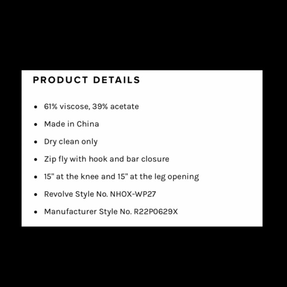 Nicholas Marta Pants in Black. - Picture 5 of 7